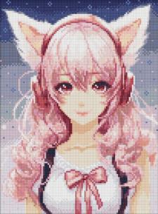 Opakowanie Diamentowa mozaika - Moja ulubiona muzyka 30x40cm