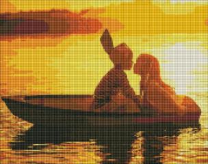 Opakowanie Diamentowa mozaika - Pierwsza miłość 40x50cm