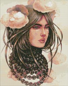 Opakowanie Diamentowa mozaika - Pochmurne myśli 40x50cm