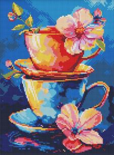 Opakowanie Diamentowa mozaika - Sekret picia herbaty 30x40cm