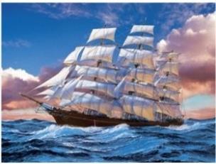 Diamentowa mozaika Statek na oceanie NO-1008530. Wydawca: Norimpex. Multiszop.pl Opakowanie Diamentowa mozaika Statek na oceanie NO-1008530