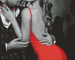 Opakowanie Diamentowa mozaika - Uścisk kochanków 40x50cm