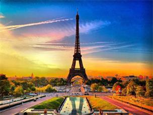 Opakowanie Diamentowa mozaika Wieża Eiffla 60737
