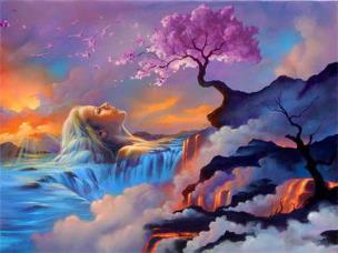 Opakowanie Diamentowa mozaika Wodospad 60864