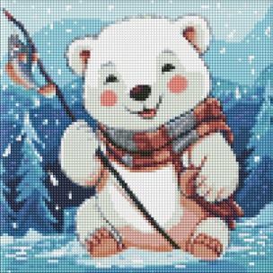 Opakowanie Diamentowa mozaika - Zimowy połów 30x30cm