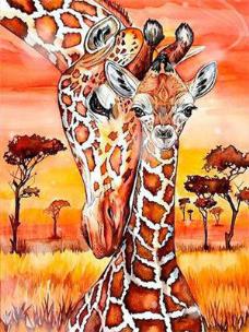 Opakowanie Diamentowa mozaika Żyrafy 60719