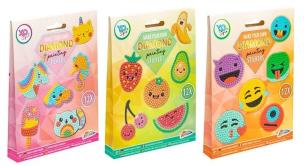 Opakowanie Diamentowe naklejki 12szt. mix