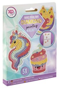 Opakowanie Diamentowe ozdabianie magnesów XO Style