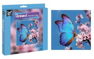 Opakowanie Diamentowy obraz - Motyl 20x20cm