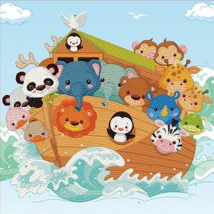 Opakowanie Diamond Dotz Dotz Box Animals 2X2