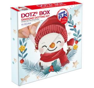 Opakowanie Diamond Dotz Dotz Box Christmas Trio Snowman