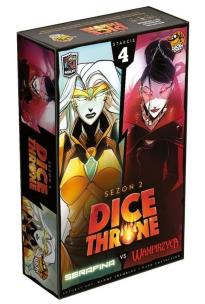 Dice Throne 2 Starcie 4: Serafina vs Wampirzyca. Wydawca: Lucky Duck Games Polska. Multiszop.pl Opakowanie Dice Throne 2 Starcie 4: Serafina vs Wampirzyca