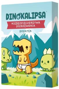 Dinokalipsa: Niebezpieczeństwa dojrzewania. Wydawca: Rebel. Multiszop.pl Opakowanie Dinokalipsa: Niebezpieczeństwa dojrzewania