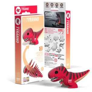 Opakowanie Dinozaur Tyranno Eugy. Eko Układanka 3D
