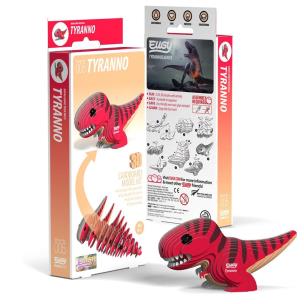 Opakowanie Dinozaur Tyranozaur Eugy. Eko Układanka 3D