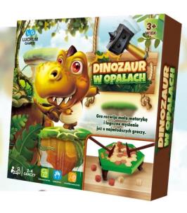 Dinozaur w opałach LUCRUM. Wydawca: Lucrum Games. Multiszop.pl Opakowanie Dinozaur w opałach LUCRUM