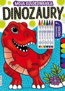 Dinozaury. Autor:   Praca zbiorowa. Multiszop.pl Okładka książki Dinozaury