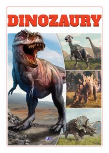 Dinozaury. Autor: Opracowanie zbiorowe. Multiszop.pl Okładka książki Dinozaury