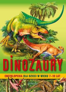 Dinozaury. Encyklopedia dla dzieci w wieku 7-10 lat. Autor: Majewska Barbara. Multiszop.pl Okładka książki Dinozaury. Encyklopedia dla dzieci w wieku 7-10 lat