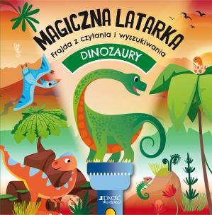 Okładka książki Dinozaury. Magiczna latarka