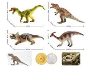 Opakowanie Dinozaury vinylowe z dźwiękiem mix