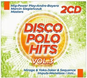 Disco Polo Hits vol.3 (2CD). Wydawca: Wydawnictwo Muzyczne Folk. Multiszop.pl Opakowanie Disco Polo Hits vol.3 (2CD)