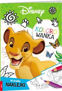 Disney classic Kolorowanka KOLX-9106. Autor: Opracowanie zbiorowe. Multiszop.pl Okładka książki Disney classic Kolorowanka KOLX-9106