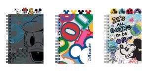Opakowanie DISNEY FASHION - KOŁOBRULION A5 / 100 K. 3 SZT. MIX /MICKEY MOUSE /3/