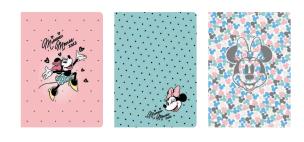 Opakowanie DISNEY FASHION - ZESZYT A4 / 60 K. 3 SZT. MIX /MINNIE MOUSE /6/