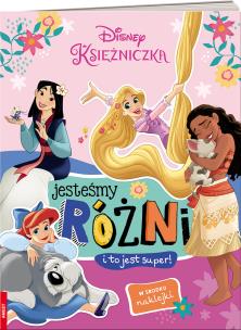 Okładka książki Disney księżniczka Jesteśmy różni TEA-9101