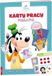 Okładka książki Disney Maluch. Karty pracy malucha