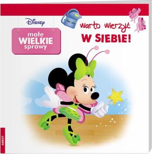Okładka książki Disney maluch Małe wielkie sprawy Warto być wytrwałym GRO-9118