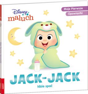Okładka książki Disney Maluch Moje Pierwsze Opowiastki Jack Jack idzie spać BOP-9212