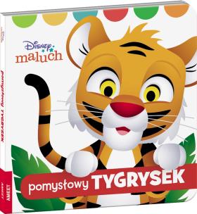 Okładka książki Disney maluch Pomysłowy tygrysek DBF-9209