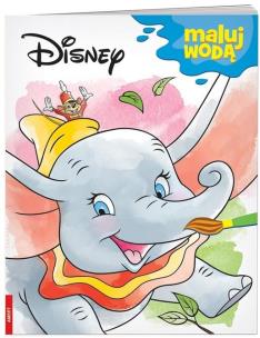 Disney. Maluj Wodą. Autor:   Praca zbiorowa. Multiszop.pl Okładka książki Disney. Maluj Wodą