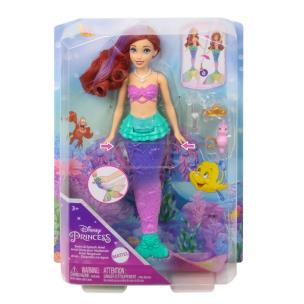 Disney Princess Lalka Arielka syrenka HPD43. Wydawca: Mattel. Multiszop.pl Opakowanie Disney Princess Lalka Arielka syrenka HPD43