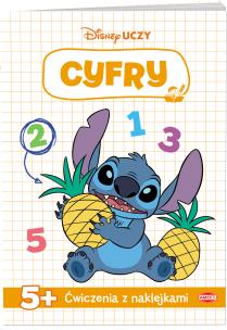 Okładka książki Disney Uczy. Cyfry. Stitch