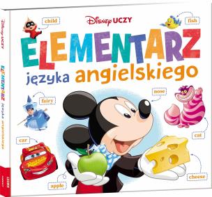 Okładka książki Disney Uczy. Elementarz języka angielskiego