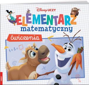 Okładka książki Disney uczy Elementarz matematyczny ćwiczenia UMC-9302