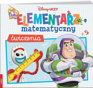 Disney Uczy. Elementarz matematyczny. Ćwiczenia. Autor: Opracowanie zbiorowe. Multiszop.pl Okładka książki Disney Uczy. Elementarz matematyczny. Ćwiczenia