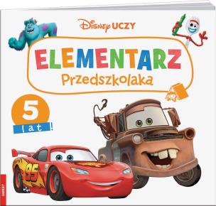 Okładka książki Disney Uczy. Elementarz przedszkolaka. 5 lat