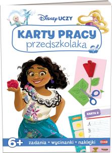 Okładka książki Disney Uczy. Karty pracy przedszkolaka. 6 lat