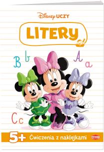Okładka książki Disney Uczy. Litery. Minnie