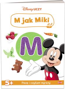 Okładka książki Disney uczy Miki M jak Miki UAL-9302