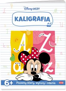 Okładka książki Disney uczy Minnie Kaligrafia UKA-9302