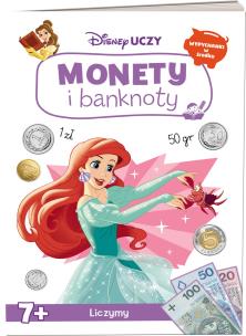 Disney Uczy. Monety i banknoty. Disney Księżniczka. Autor:   Praca zbiorowa. Multiszop.pl Okładka książki Disney Uczy. Monety i banknoty. Disney Księżniczka