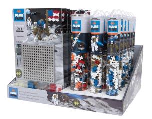 Display Tuby Kosmos 16 tub 10 podstawek. Wydawca: PLUS-PLUS. Multiszop.pl Opakowanie Display Tuby Kosmos 16 tub 10 podstawek