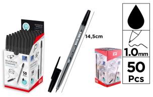 Opakowanie Długoopis czarny (50szt)