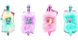 Opakowanie Długopis 6-kolorowy plusz mix CUTIE CREW