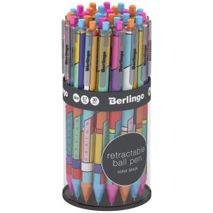 Opakowanie Długopis automat. nieb. 0,7mm Color Block (30szt)